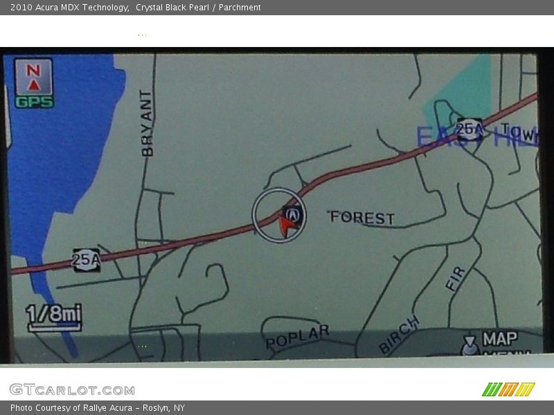 Crystal Black Pearl / Parchment 2010 Acura MDX Technology