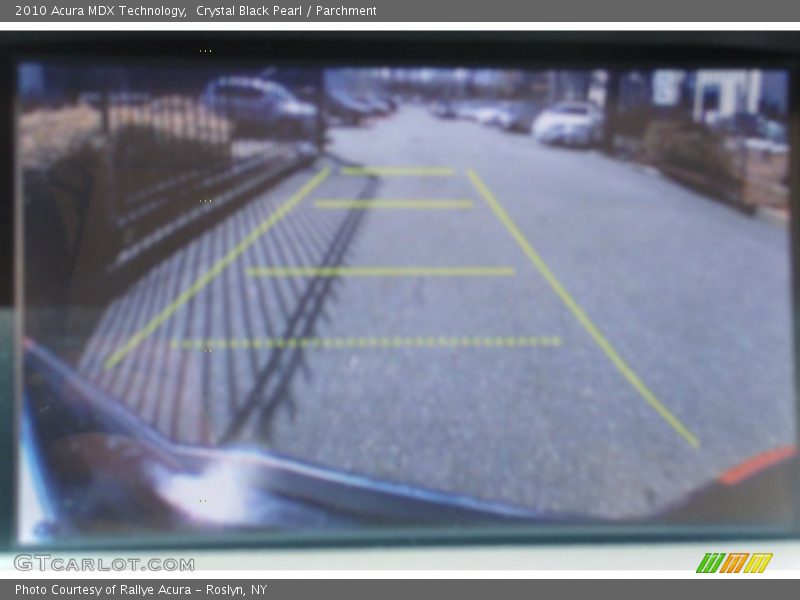Crystal Black Pearl / Parchment 2010 Acura MDX Technology