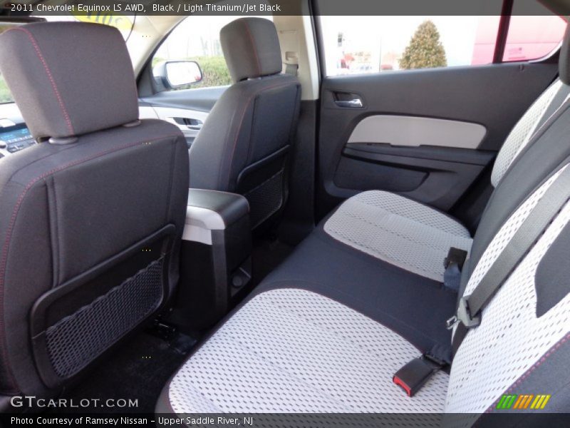 Black / Light Titanium/Jet Black 2011 Chevrolet Equinox LS AWD