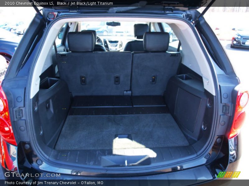 Black / Jet Black/Light Titanium 2010 Chevrolet Equinox LS