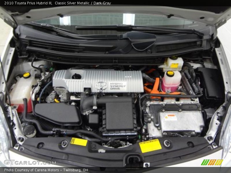 Classic Silver Metallic / Dark Gray 2010 Toyota Prius Hybrid III