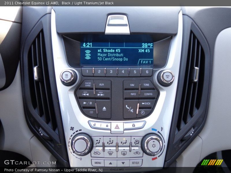 Black / Light Titanium/Jet Black 2011 Chevrolet Equinox LS AWD