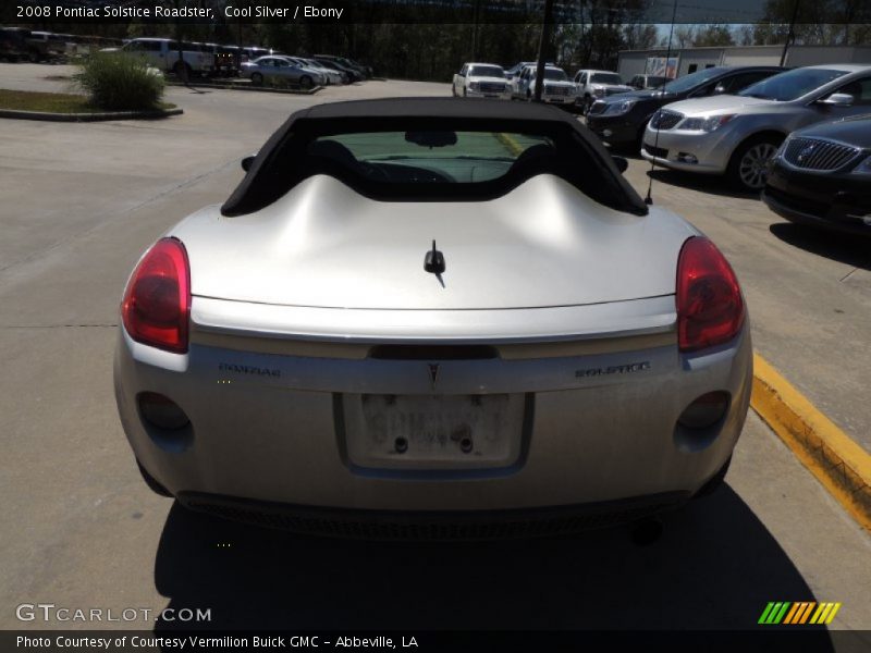 Cool Silver / Ebony 2008 Pontiac Solstice Roadster