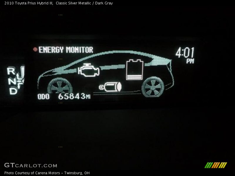 Classic Silver Metallic / Dark Gray 2010 Toyota Prius Hybrid III