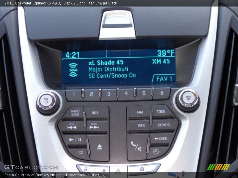 Black / Light Titanium/Jet Black 2011 Chevrolet Equinox LS AWD