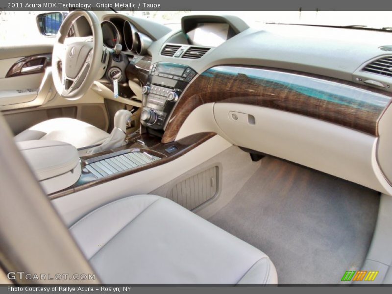 Grigio Metallic / Taupe 2011 Acura MDX Technology