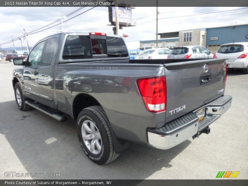 Gun Metallic / Charcoal 2013 Nissan Titan SV King Cab 4x4