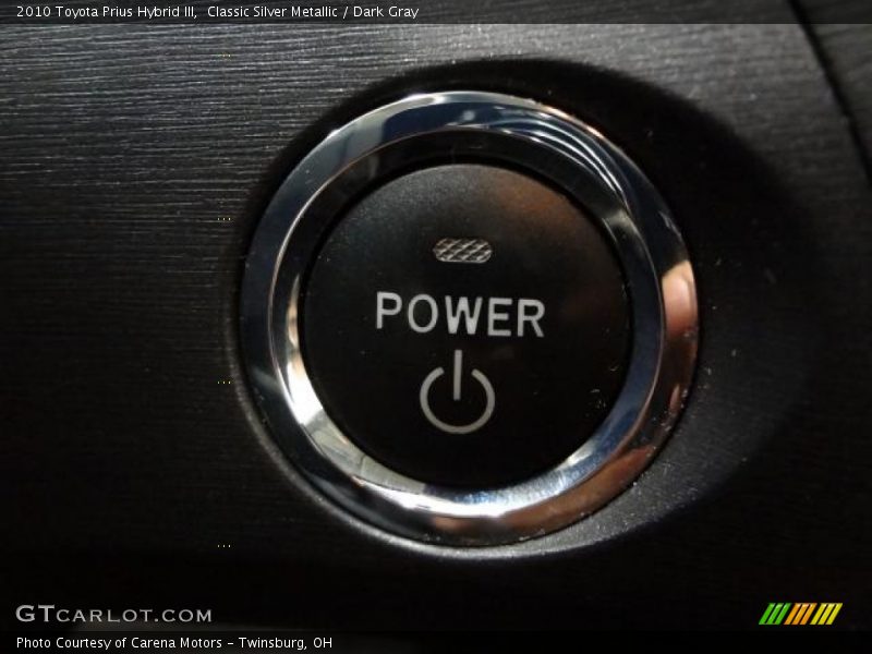 Classic Silver Metallic / Dark Gray 2010 Toyota Prius Hybrid III