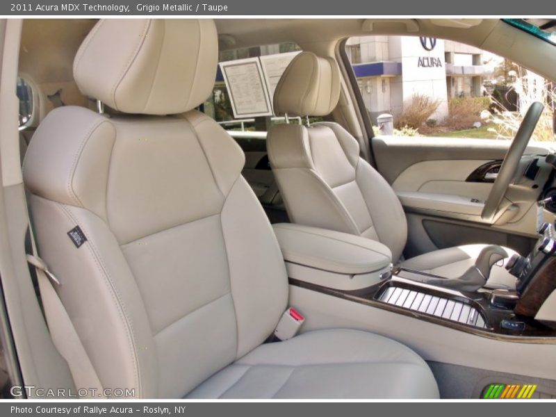 Grigio Metallic / Taupe 2011 Acura MDX Technology