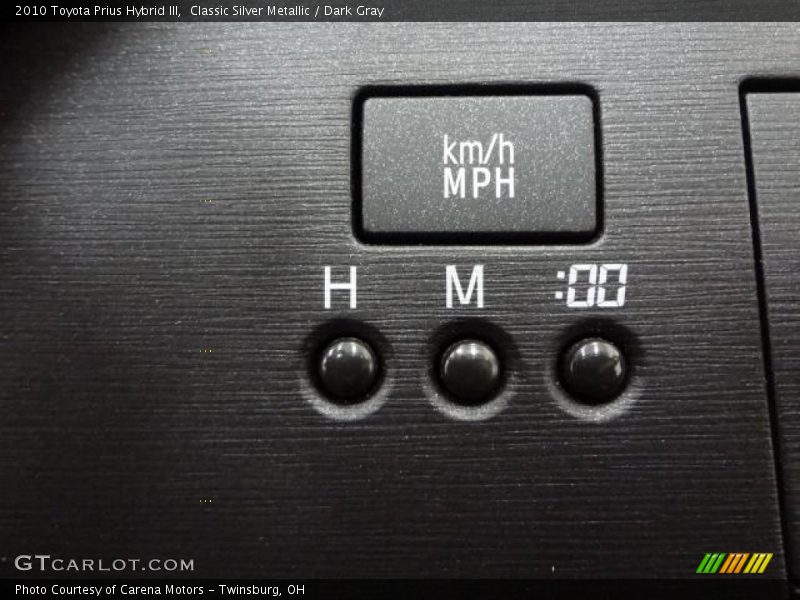 Classic Silver Metallic / Dark Gray 2010 Toyota Prius Hybrid III