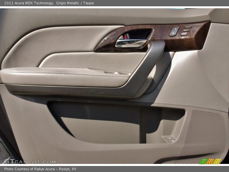 Grigio Metallic / Taupe 2011 Acura MDX Technology