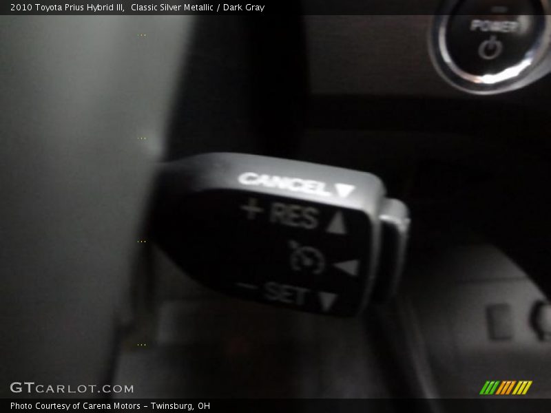Classic Silver Metallic / Dark Gray 2010 Toyota Prius Hybrid III