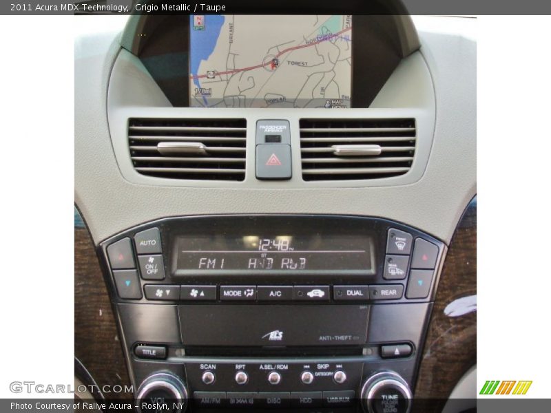 Grigio Metallic / Taupe 2011 Acura MDX Technology