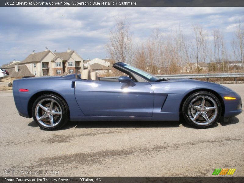  2012 Corvette Convertible Supersonic Blue Metallic