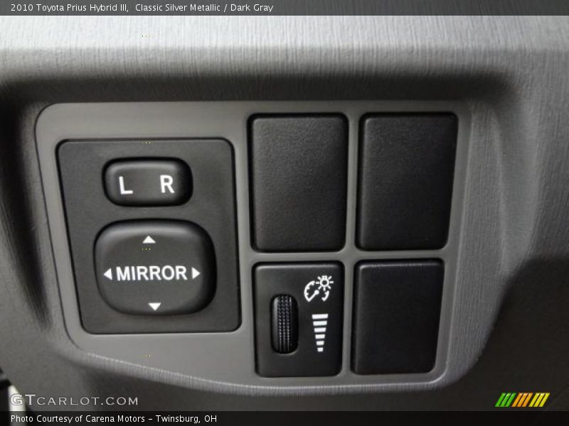 Classic Silver Metallic / Dark Gray 2010 Toyota Prius Hybrid III
