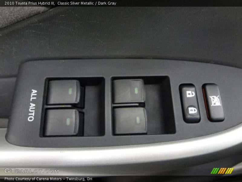 Classic Silver Metallic / Dark Gray 2010 Toyota Prius Hybrid III