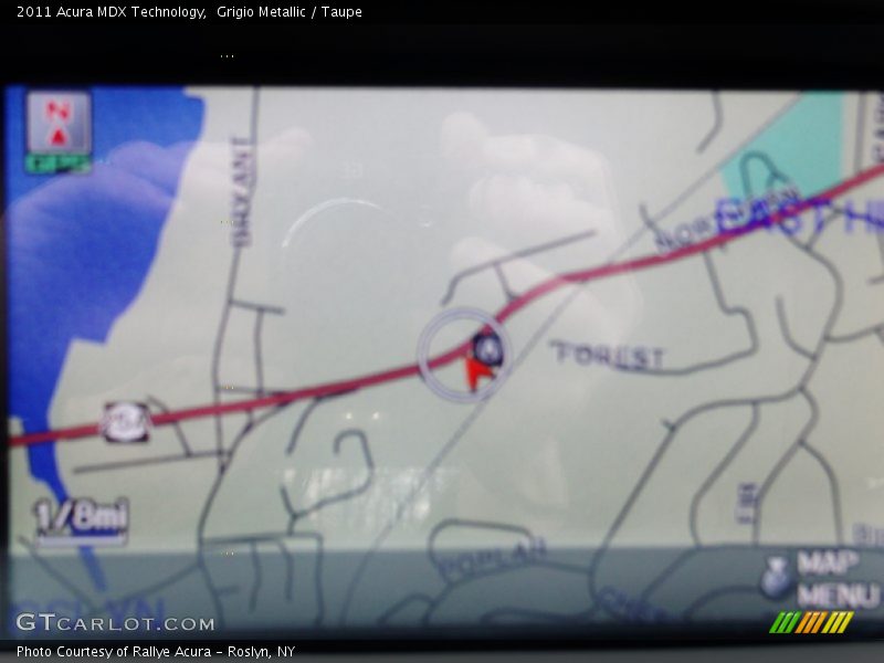 Grigio Metallic / Taupe 2011 Acura MDX Technology