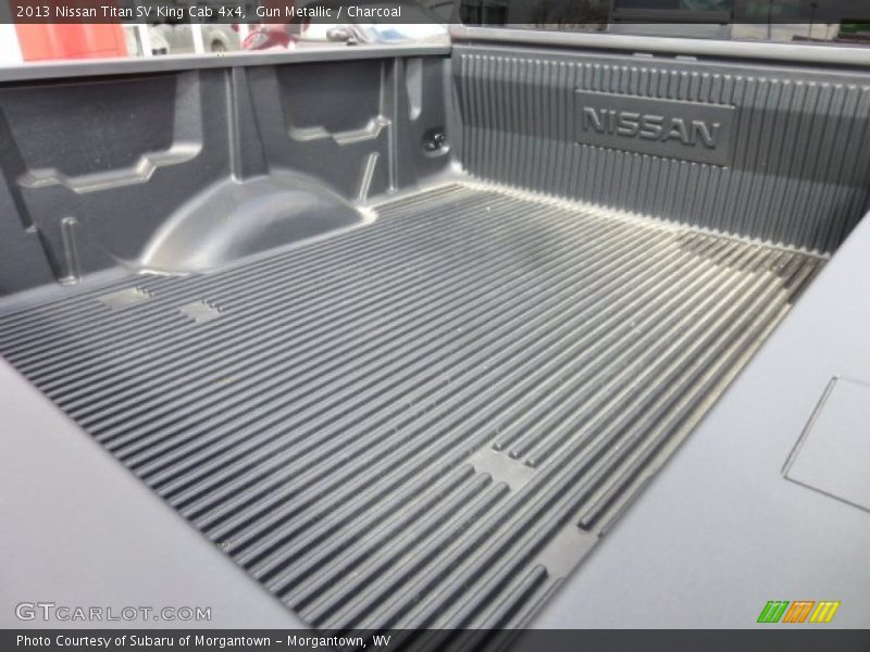 Gun Metallic / Charcoal 2013 Nissan Titan SV King Cab 4x4