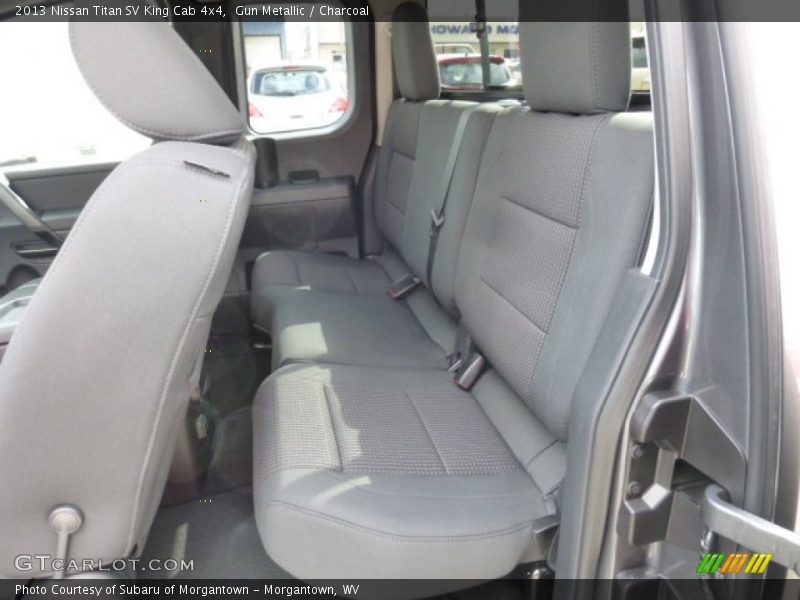 Rear Seat of 2013 Titan SV King Cab 4x4