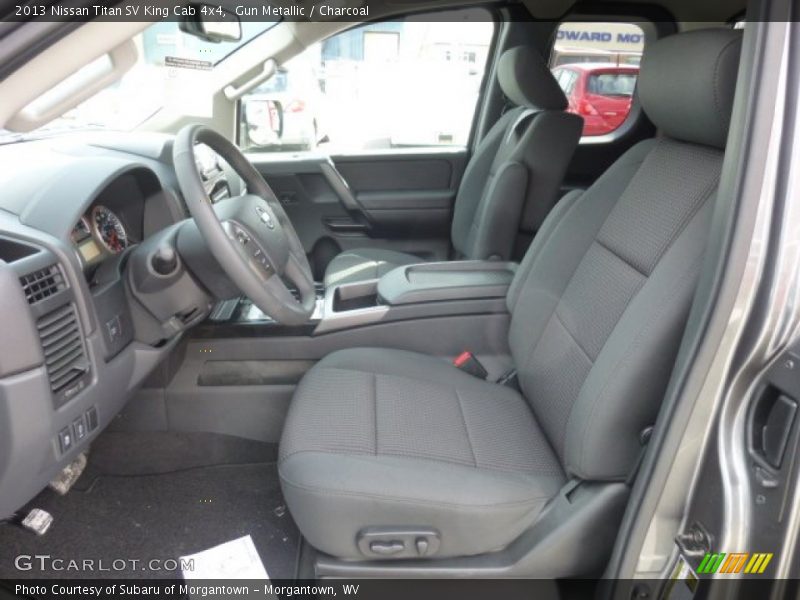  2013 Titan SV King Cab 4x4 Charcoal Interior
