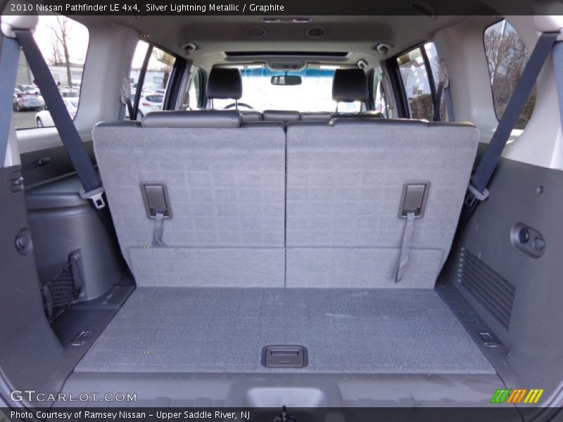 Silver Lightning Metallic / Graphite 2010 Nissan Pathfinder LE 4x4