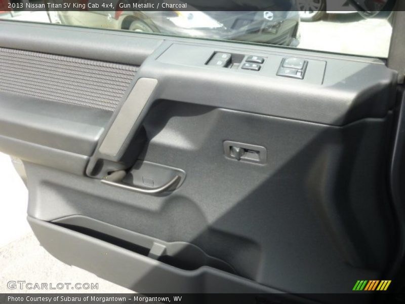 Gun Metallic / Charcoal 2013 Nissan Titan SV King Cab 4x4