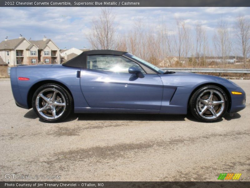  2012 Corvette Convertible Supersonic Blue Metallic