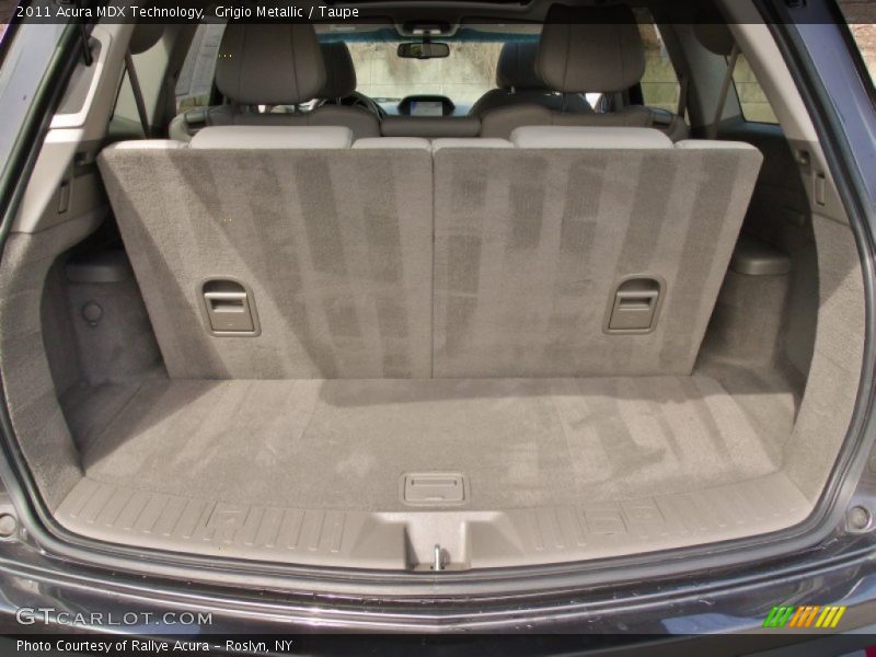 Grigio Metallic / Taupe 2011 Acura MDX Technology
