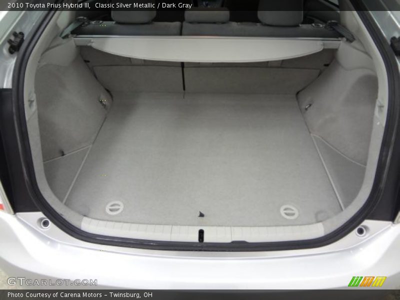 Classic Silver Metallic / Dark Gray 2010 Toyota Prius Hybrid III