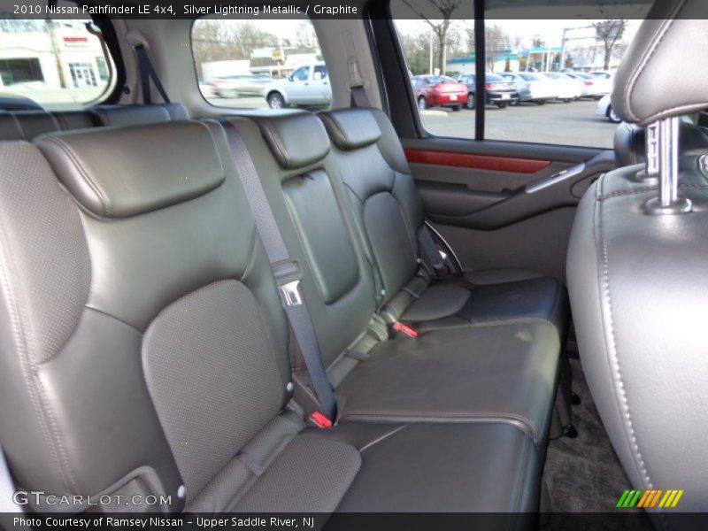 Silver Lightning Metallic / Graphite 2010 Nissan Pathfinder LE 4x4