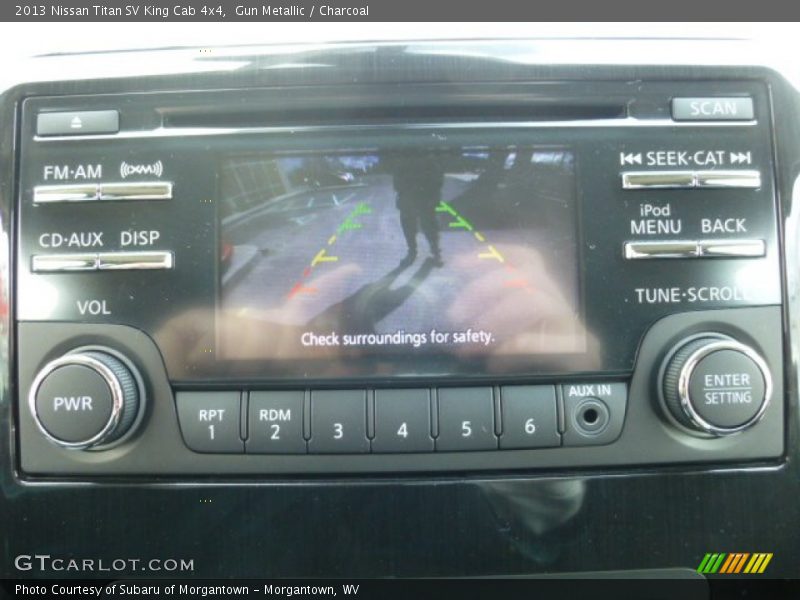 Gun Metallic / Charcoal 2013 Nissan Titan SV King Cab 4x4