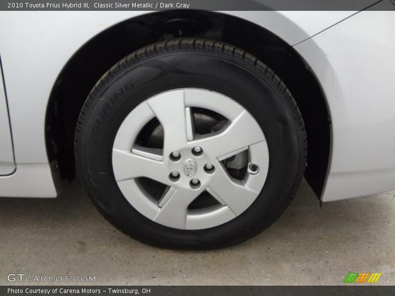 Classic Silver Metallic / Dark Gray 2010 Toyota Prius Hybrid III