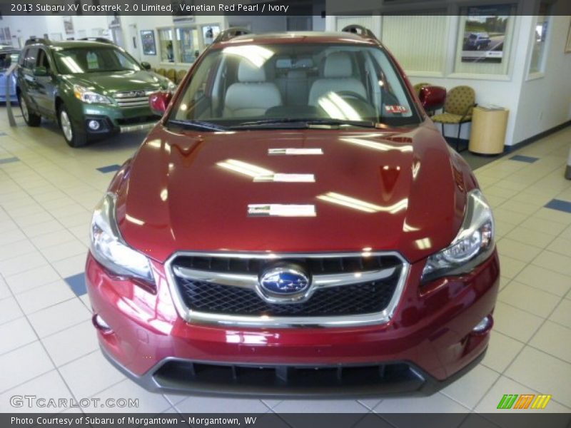 Venetian Red Pearl / Ivory 2013 Subaru XV Crosstrek 2.0 Limited