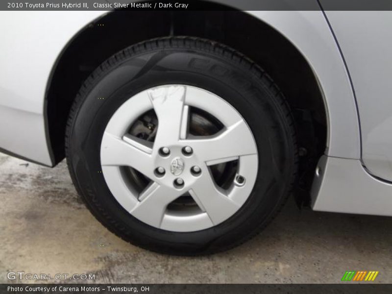 Classic Silver Metallic / Dark Gray 2010 Toyota Prius Hybrid III