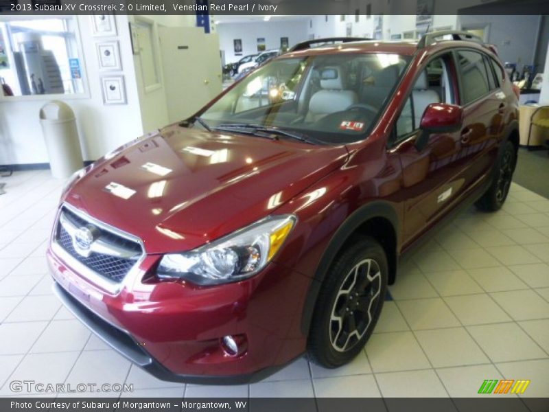 Venetian Red Pearl / Ivory 2013 Subaru XV Crosstrek 2.0 Limited