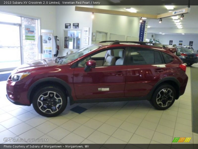 Venetian Red Pearl / Ivory 2013 Subaru XV Crosstrek 2.0 Limited