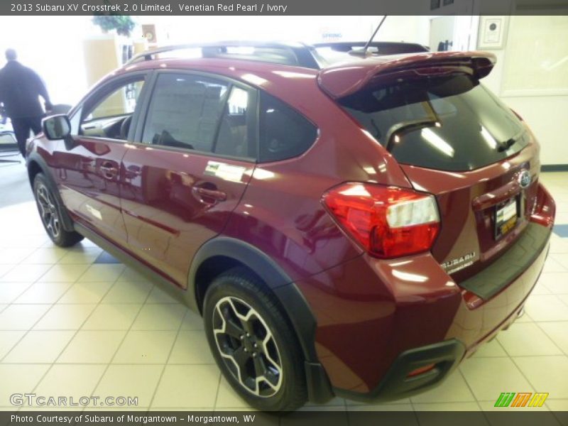 Venetian Red Pearl / Ivory 2013 Subaru XV Crosstrek 2.0 Limited