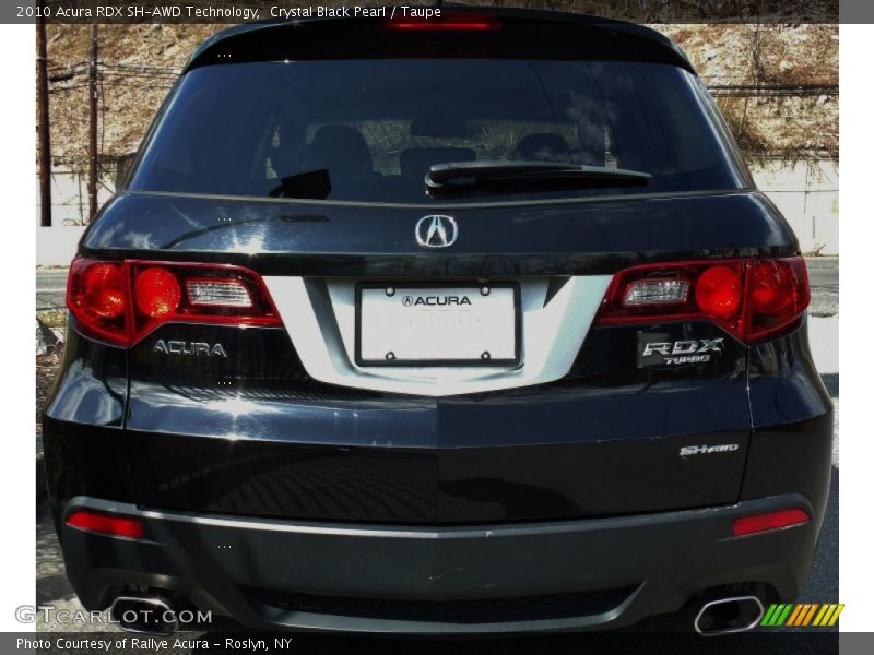 Crystal Black Pearl / Taupe 2010 Acura RDX SH-AWD Technology