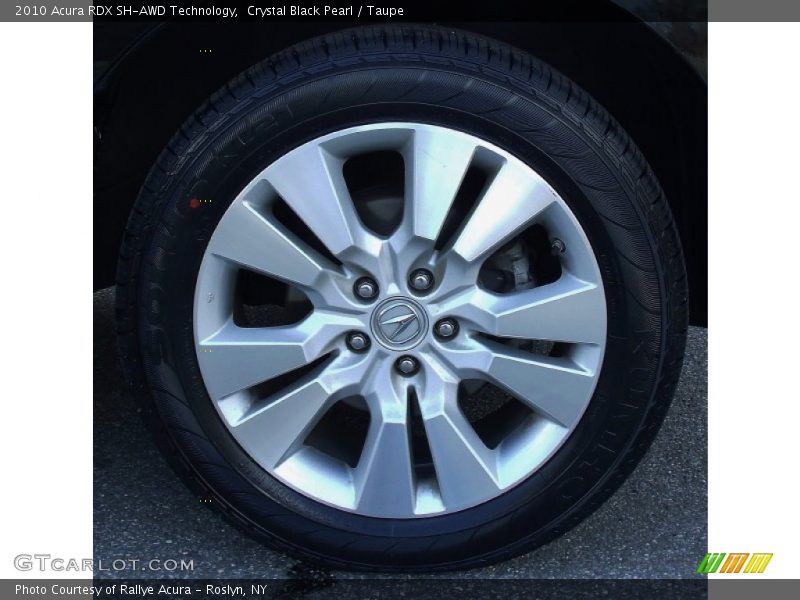 Crystal Black Pearl / Taupe 2010 Acura RDX SH-AWD Technology
