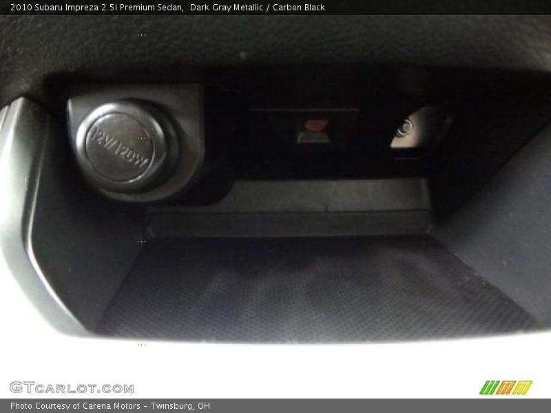 Dark Gray Metallic / Carbon Black 2010 Subaru Impreza 2.5i Premium Sedan