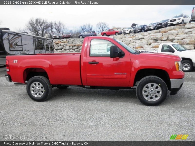  2013 Sierra 2500HD SLE Regular Cab 4x4 Fire Red