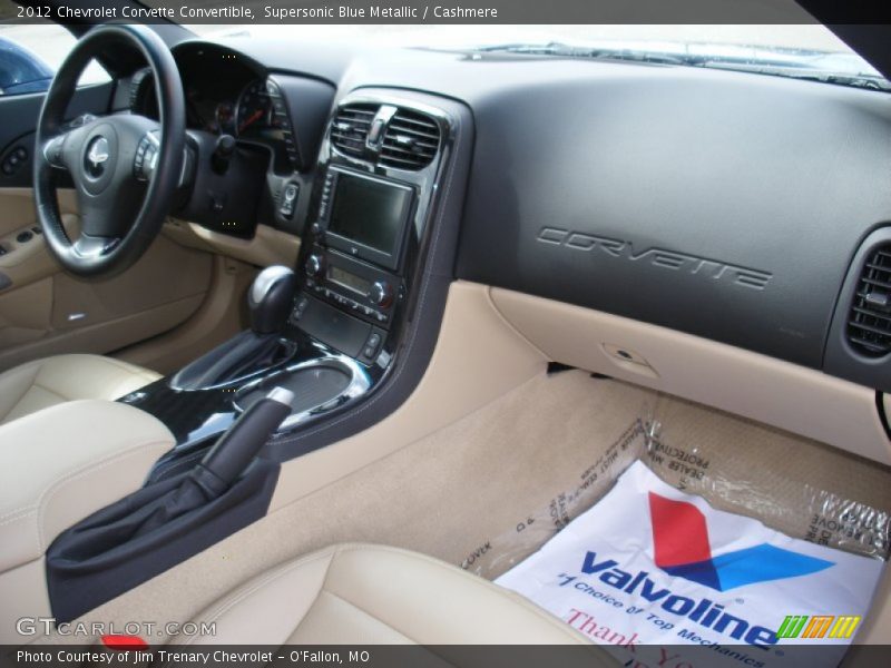 Dashboard of 2012 Corvette Convertible