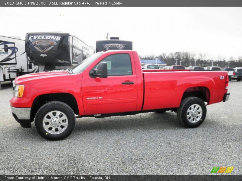  2013 Sierra 2500HD SLE Regular Cab 4x4 Fire Red