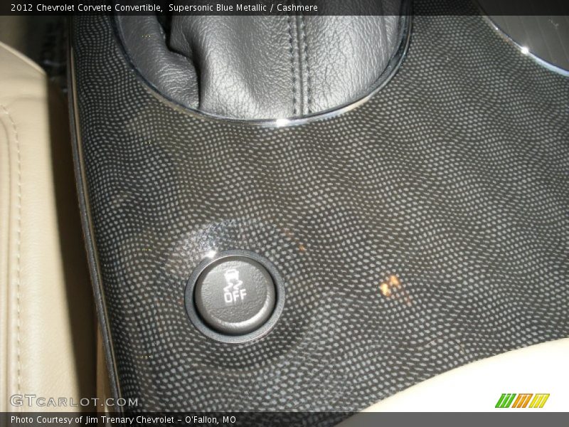 Supersonic Blue Metallic / Cashmere 2012 Chevrolet Corvette Convertible