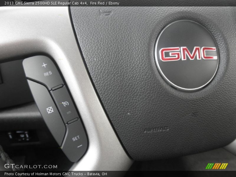 Controls of 2013 Sierra 2500HD SLE Regular Cab 4x4