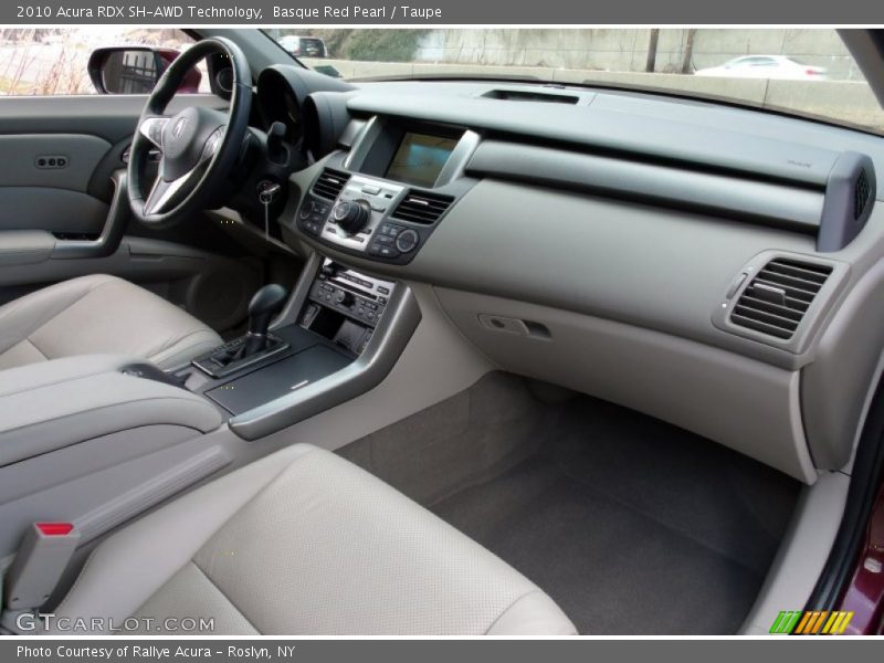 Basque Red Pearl / Taupe 2010 Acura RDX SH-AWD Technology