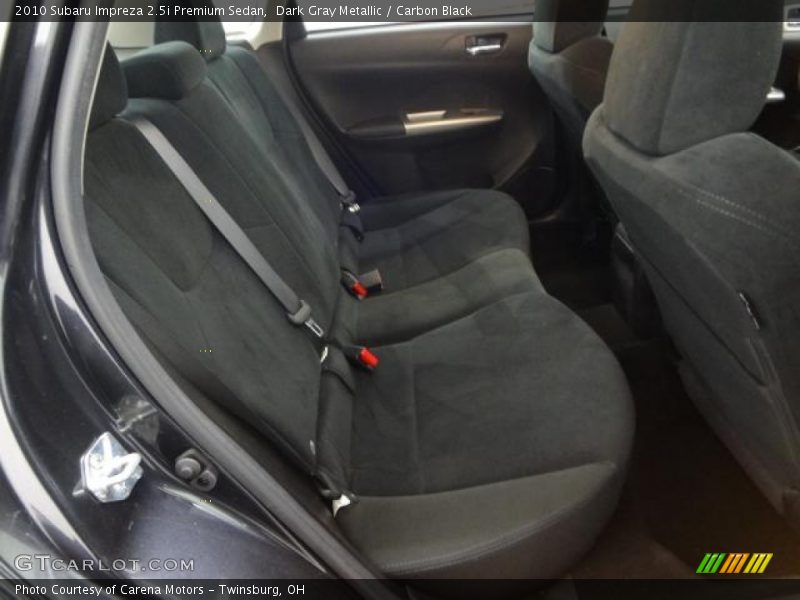 Dark Gray Metallic / Carbon Black 2010 Subaru Impreza 2.5i Premium Sedan