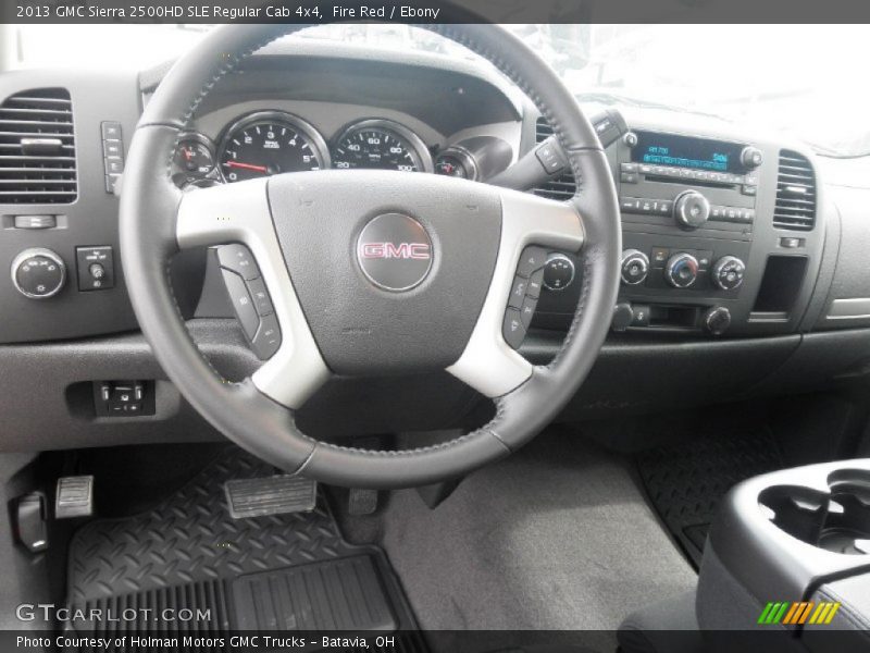  2013 Sierra 2500HD SLE Regular Cab 4x4 Steering Wheel