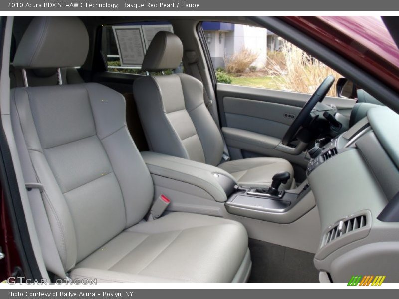 Basque Red Pearl / Taupe 2010 Acura RDX SH-AWD Technology