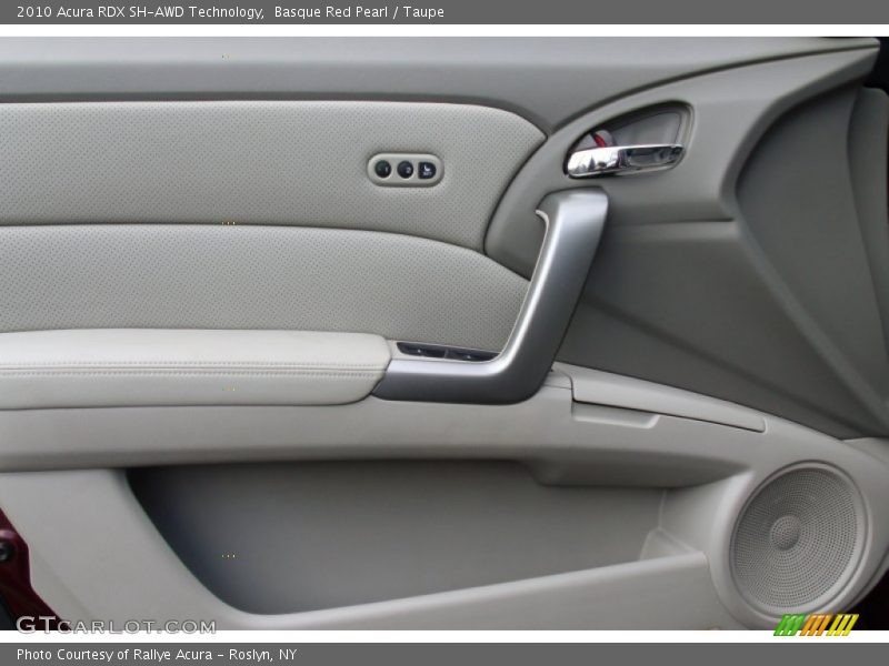 Basque Red Pearl / Taupe 2010 Acura RDX SH-AWD Technology